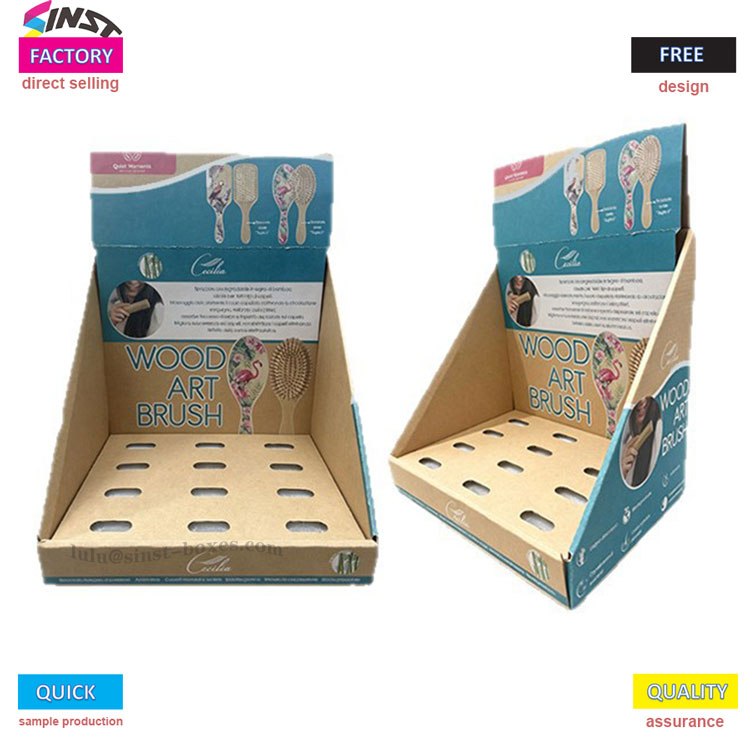 Comb desktop display boks