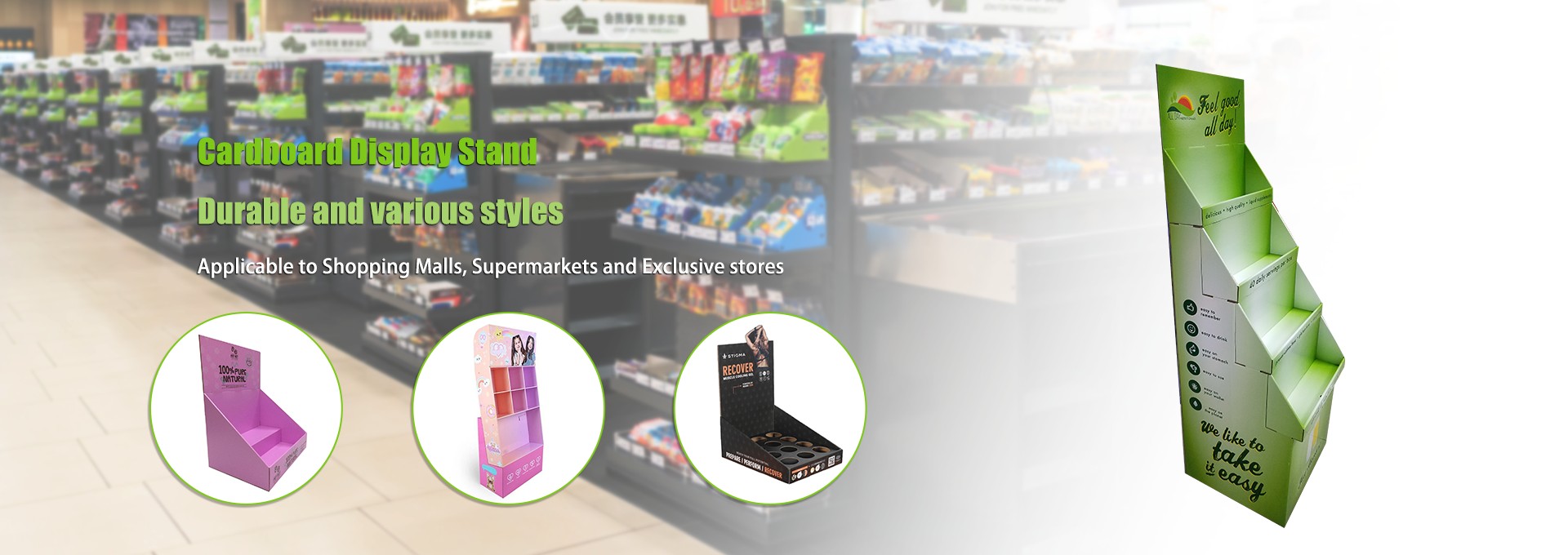 Leverandører af papdisplaystativ