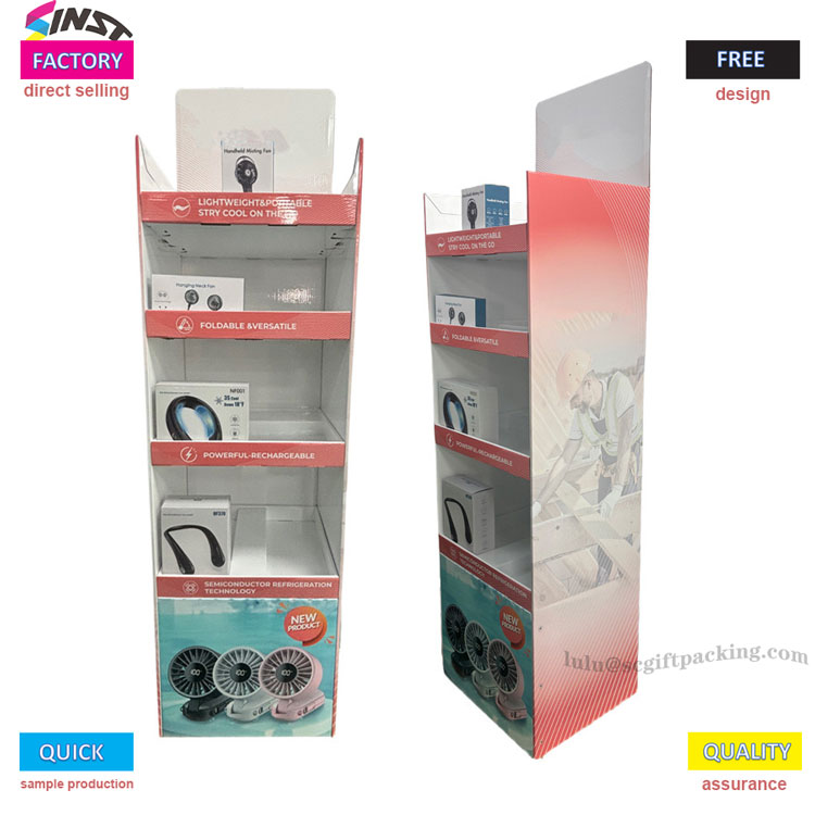 Hvordan får du din elektriske blæser til at skille sig ud på den elektriske blæserpap-displaystativ?