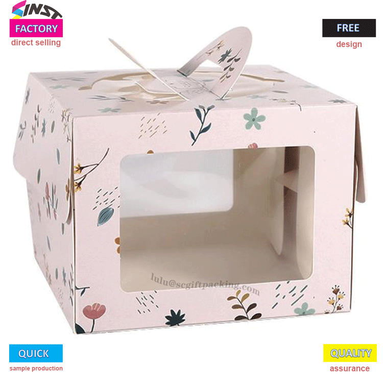 Hvem kan nægte denne dessertbonus med en kageæske, der kommer med et 