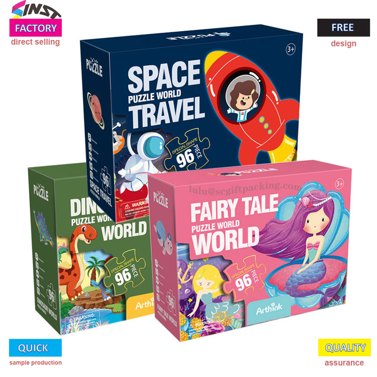 Hvorfor skynder forældre og børn sig for at åbne denne puslespilsgaveæske?