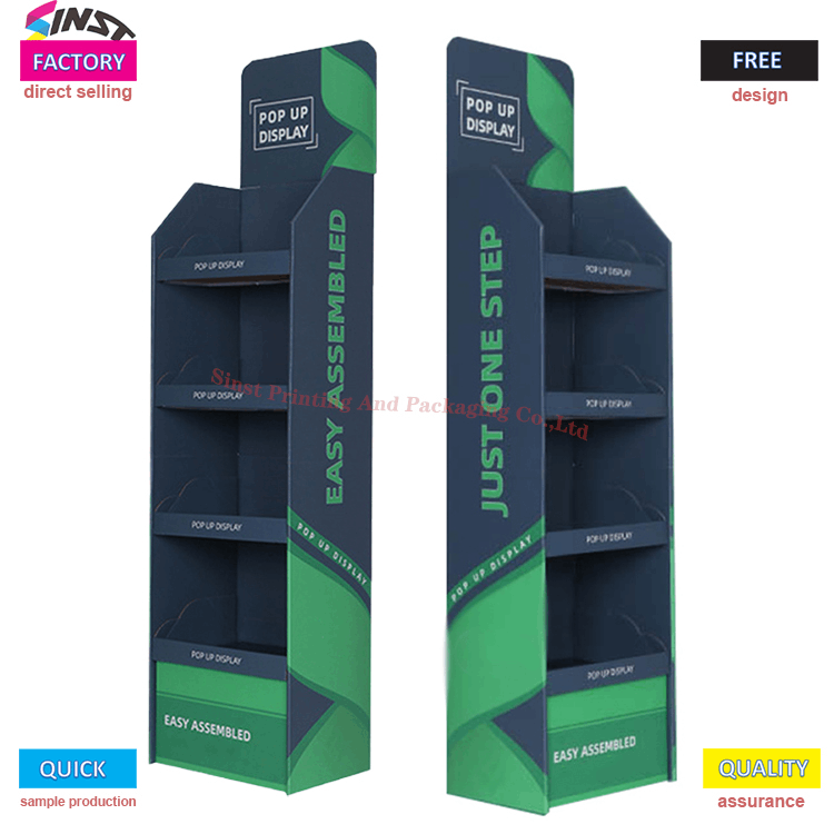 Pap Snack Display Stand Pop Up Display Stand