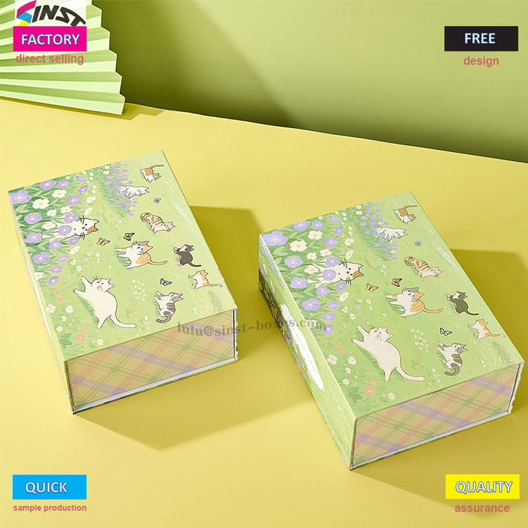 Sød kat plys vedhæng gaveæske