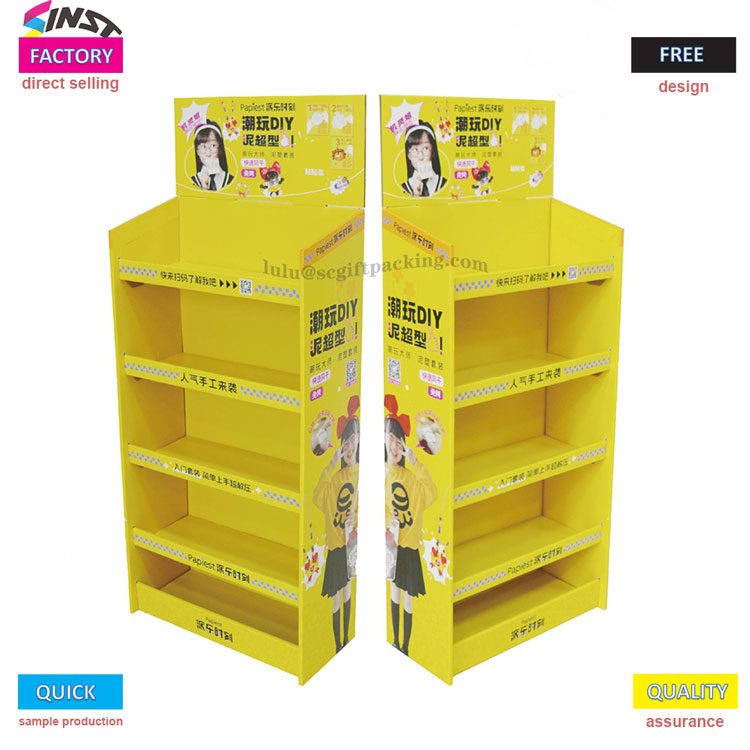 Potato Chip supermarkedspapir displaystativ