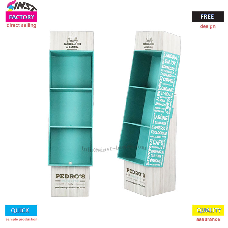 Papirvarer bølgepap display rack